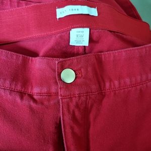 Red 16w Curvy Pants